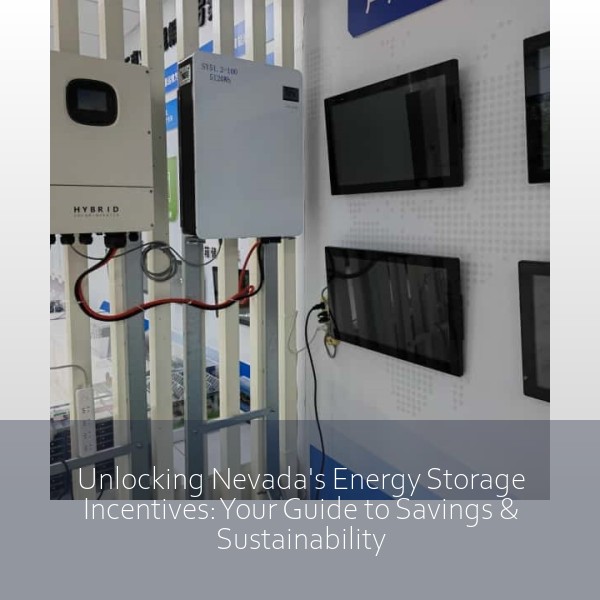 Unlocking Nevada's Energy Storage Incentives: Your Guide to Savings & Sustainability